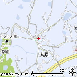 兵庫県三田市大原957周辺の地図