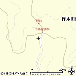 広島県三次市作木町森山中304周辺の地図
