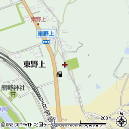 兵庫県三田市東野上335周辺の地図