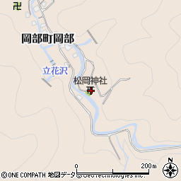 静岡県藤枝市岡部町岡部2739周辺の地図