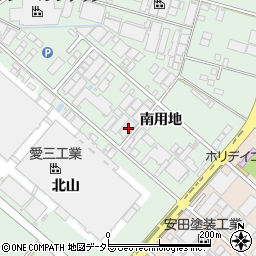 愛知県安城市東端町南用地65周辺の地図
