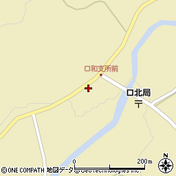 広島県庄原市口和町向泉384周辺の地図