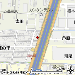 京都府長岡京市城の里12-2周辺の地図