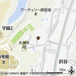 兵庫県三田市沢谷707周辺の地図