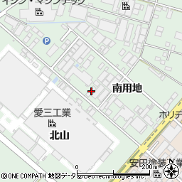 愛知県安城市東端町南用地67周辺の地図