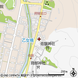 静岡県藤枝市岡部町岡部729周辺の地図