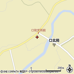 広島県庄原市口和町向泉389周辺の地図