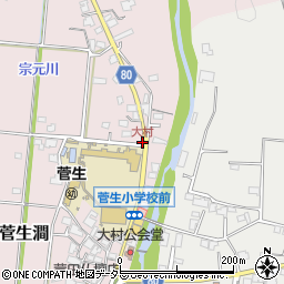 大村周辺の地図