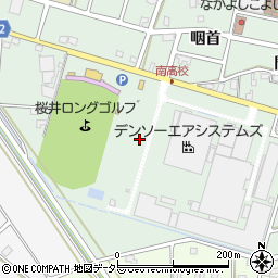 愛知県安城市桜井町半抜周辺の地図
