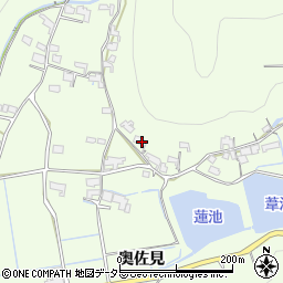 兵庫県姫路市林田町奥佐見周辺の地図