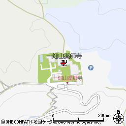 一畑山薬師寺周辺の地図