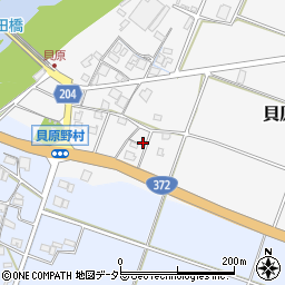 兵庫県加東市貝原62周辺の地図