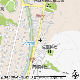 静岡県藤枝市岡部町岡部732周辺の地図