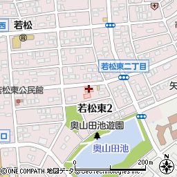 岡田胃腸科クリニック周辺の地図