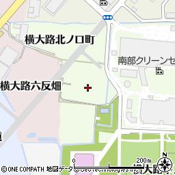 京都府京都市伏見区横大路北ノ口町周辺の地図