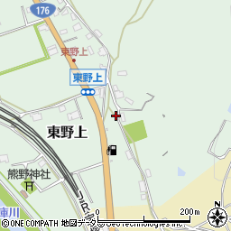 兵庫県三田市東野上331周辺の地図