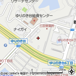 神姫バス株式会社　三田営業所周辺の地図