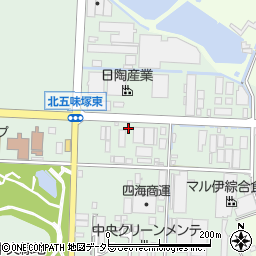 三重県四日市市楠町北五味塚1438-1周辺の地図