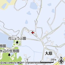 兵庫県三田市大原933周辺の地図