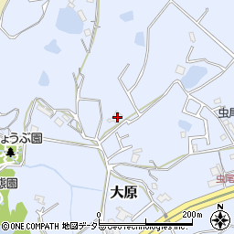 兵庫県三田市大原964周辺の地図