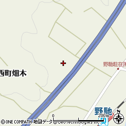 岡山県新見市哲西町畑木742周辺の地図