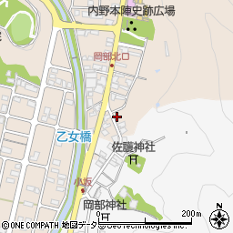 静岡県藤枝市岡部町岡部874周辺の地図