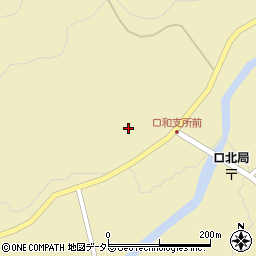 広島県庄原市口和町向泉376周辺の地図