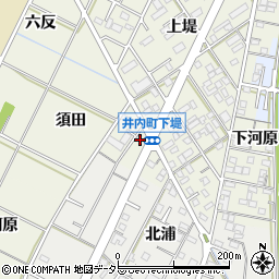 愛知県岡崎市井内町須田7周辺の地図