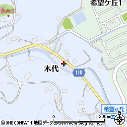 大阪府豊能郡豊能町木代729-3周辺の地図