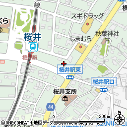 ミニストップ安城碧海桜井店周辺の地図