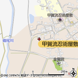 滋賀県甲賀市甲南町竜法師2277周辺の地図