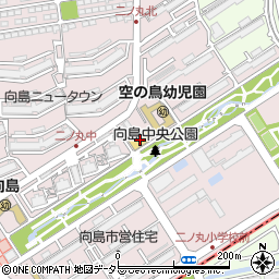 京都市向島図書館周辺の地図
