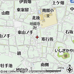 愛知県知多郡阿久比町植大周辺の地図