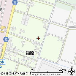 愛知県安城市石井町福原周辺の地図
