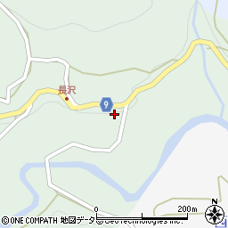静岡県浜松市天竜区長沢442周辺の地図