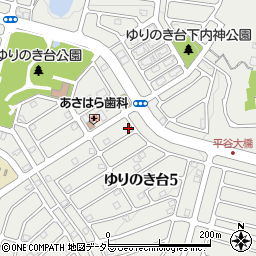 兵庫県三田市ゆりのき台5丁目28-1周辺の地図