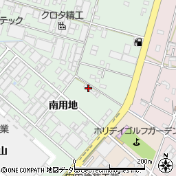 愛知県安城市東端町南用地3周辺の地図