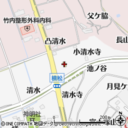 ファミリーマート阿久比横松店周辺の地図