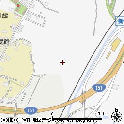 愛知県新城市八束穂（布重）周辺の地図