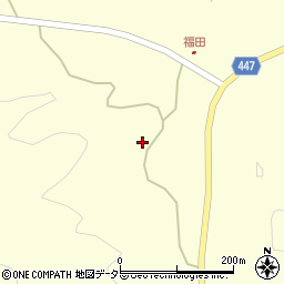 広島県庄原市東城町帝釈山中332周辺の地図