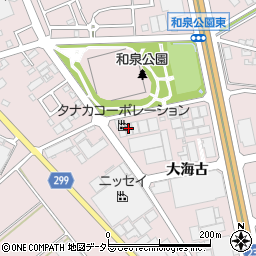 株式会社タナカコーポレーション周辺の地図