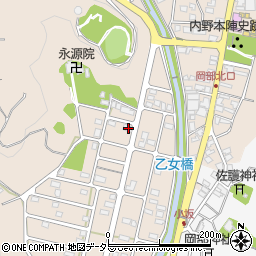 静岡県藤枝市岡部町岡部357周辺の地図