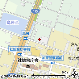 兵庫県加東市家原244周辺の地図