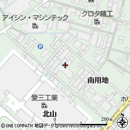 愛知県安城市東端町南用地70周辺の地図