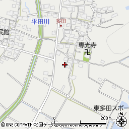 兵庫県姫路市山田町多田411周辺の地図