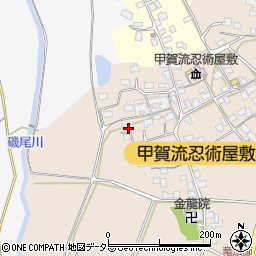 滋賀県甲賀市甲南町竜法師2276周辺の地図