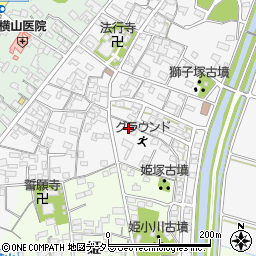 愛知県安城市東町獅子塚周辺の地図