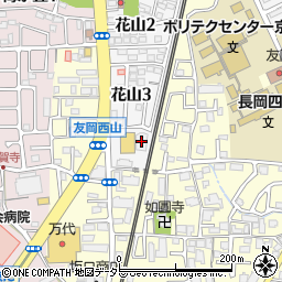 カルム長岡京周辺の地図