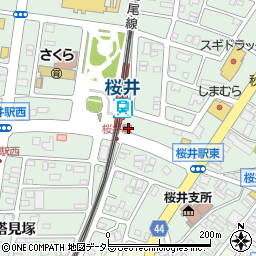 安城警察署桜井交番周辺の地図