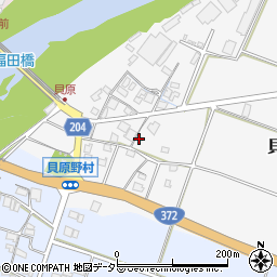 兵庫県加東市貝原144-1周辺の地図